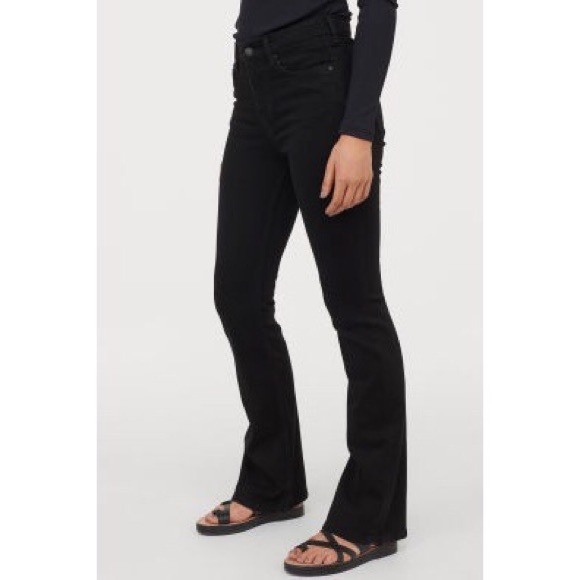 mini flare regular jeans